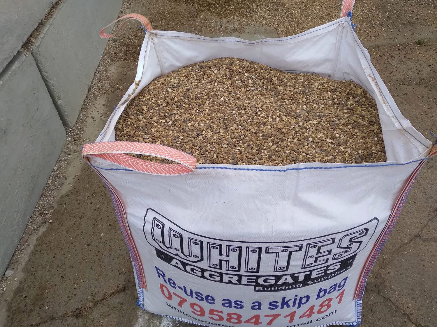 Whites machine in use